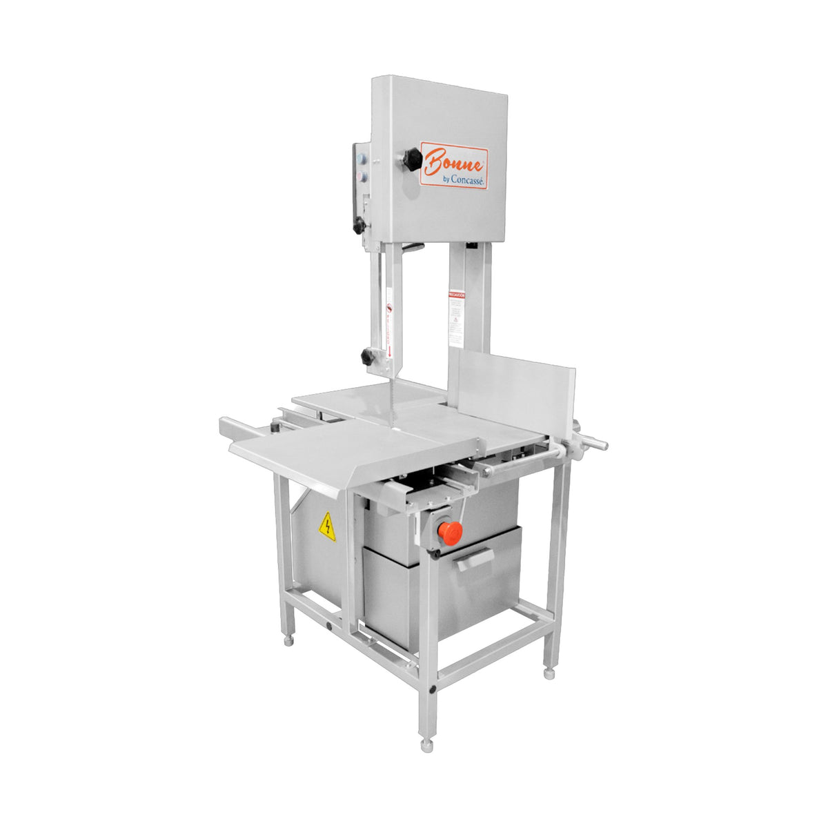 Sierra para Carne 126" de Acero Inoxidable Bonne 3 HP 220 V 1F