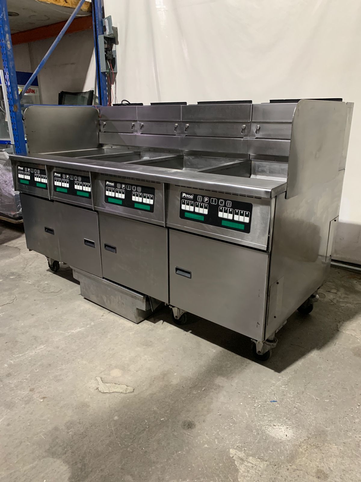 Freidora 4 Tinas Pitco SSH60/ SSH75 (Reacondicionado)