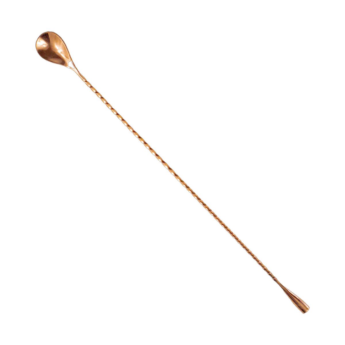 Cuchara para Bar de Acero Inoxidable Concassé 40 cm Cobrizo #Acabado_Cobrizo