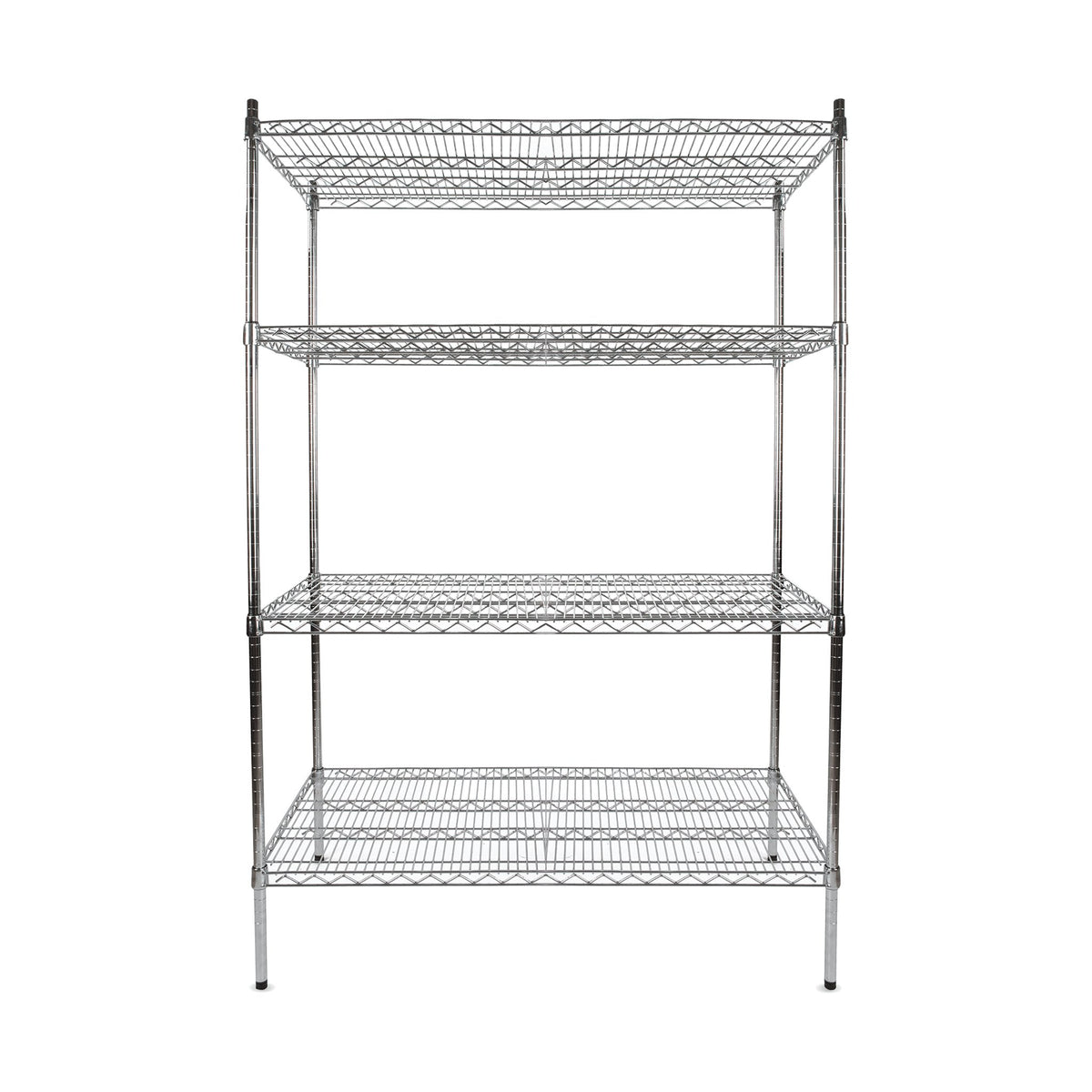 Juego de Estantería Cromada con Postes de 72" Concassé 36" x 18"