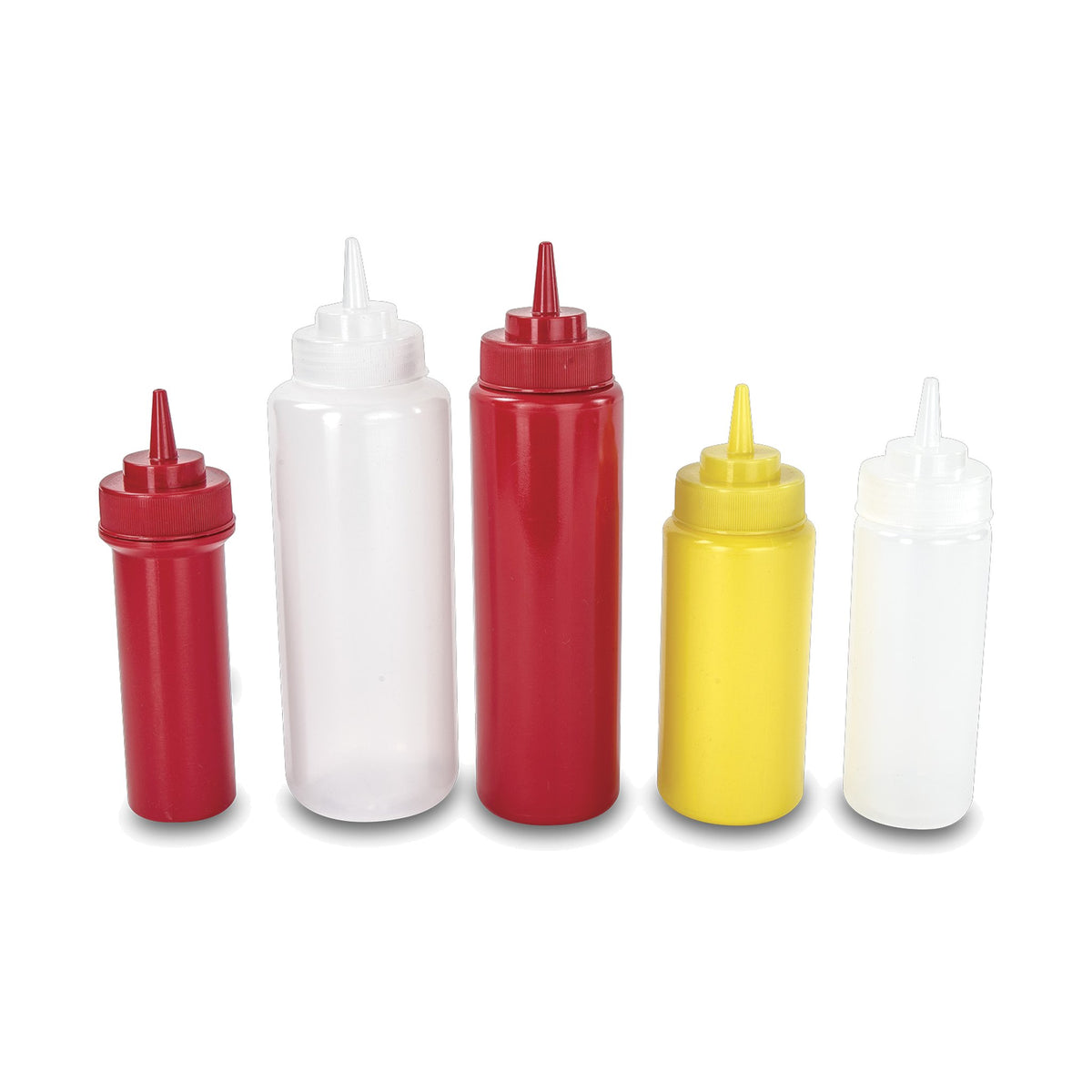 Bote de Plástico para Aderezo con Tapa Concassé 16 oz Amarillo #Color_Amarillo