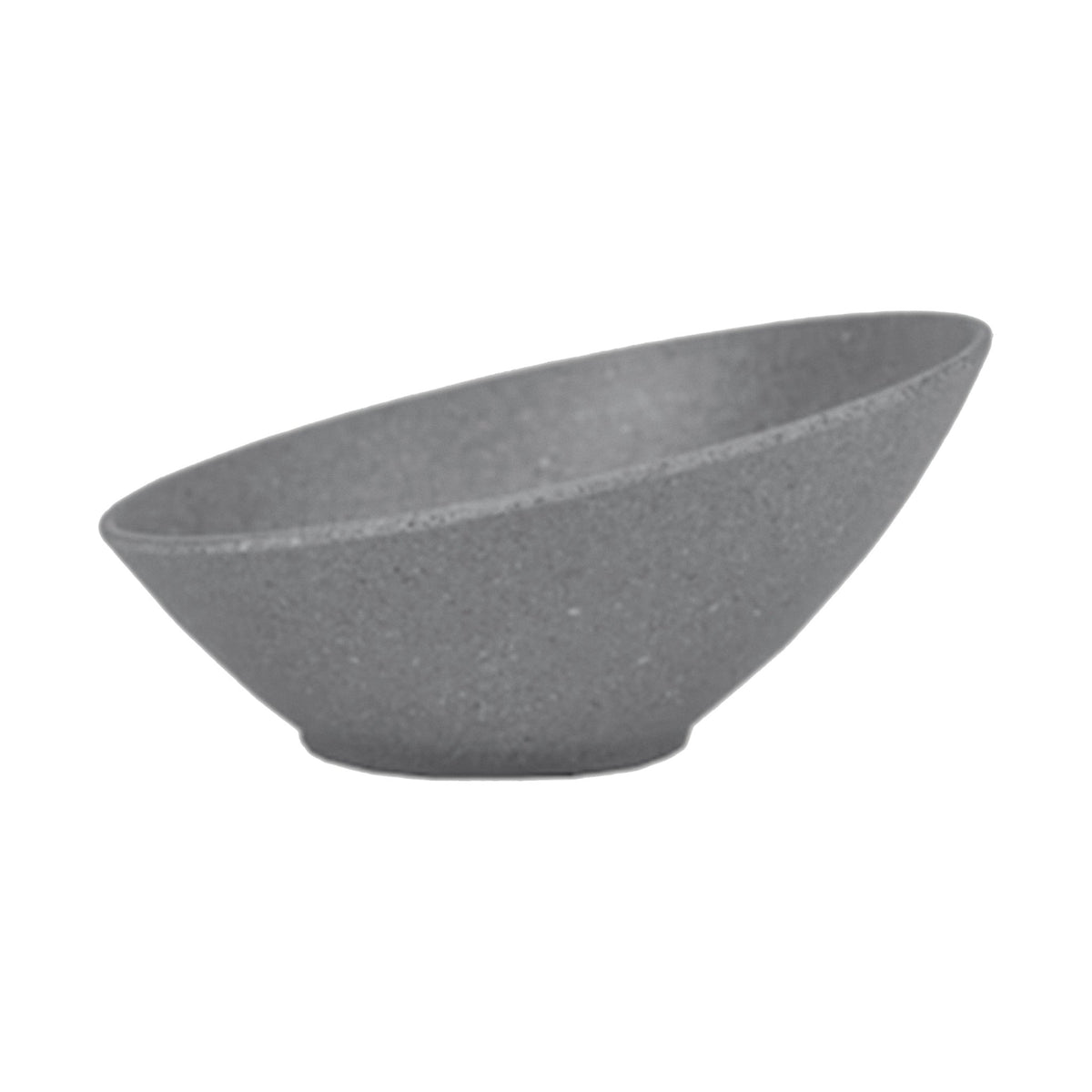 Bowl Inclinado de Melamina Concassé 10 cm Gris #Color_Gris