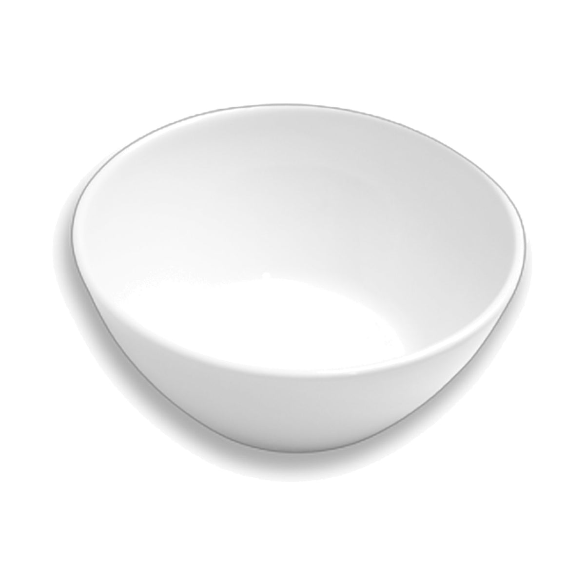 Bowl de Melamina Premium Blanco Concassé 13.9 x 6 cm