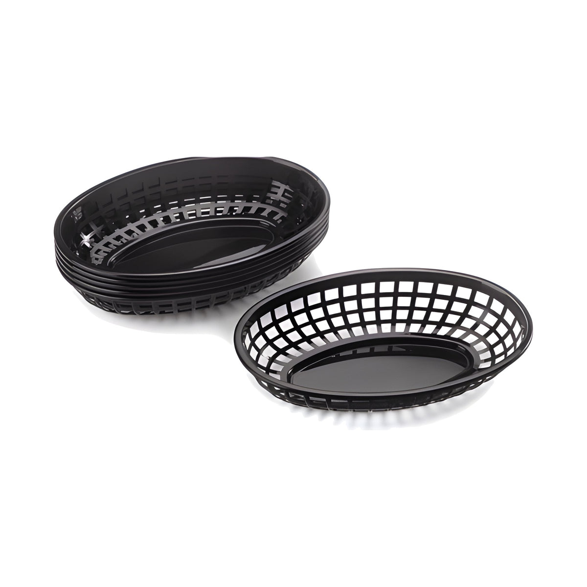 Canasta para Centro de Mesa Sencilla Concassé Negro #Color_Negro