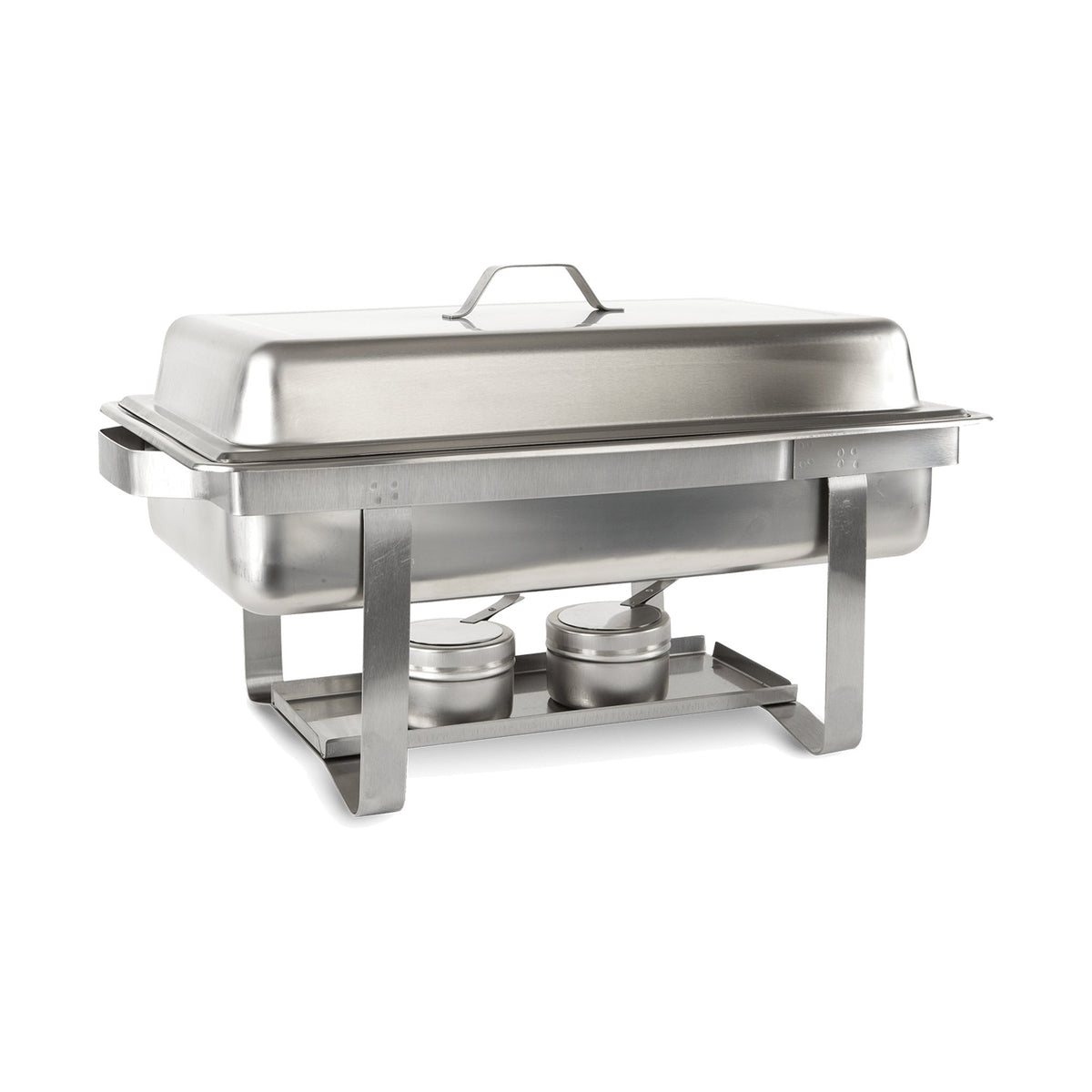Chafer Económico de Acero Inoxidable Concassé Fijo