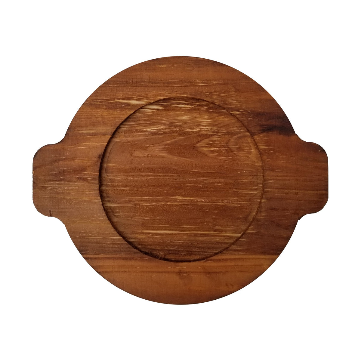 Base de Madera para Comal Concassé Comal para queso con orejas