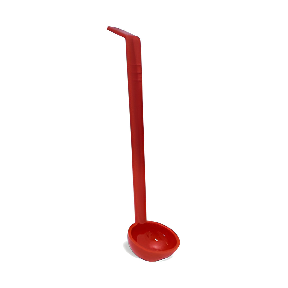 Cucharón de Policarbonato para Aderezo 1 oz Concassé Rojo #Color_Rojo