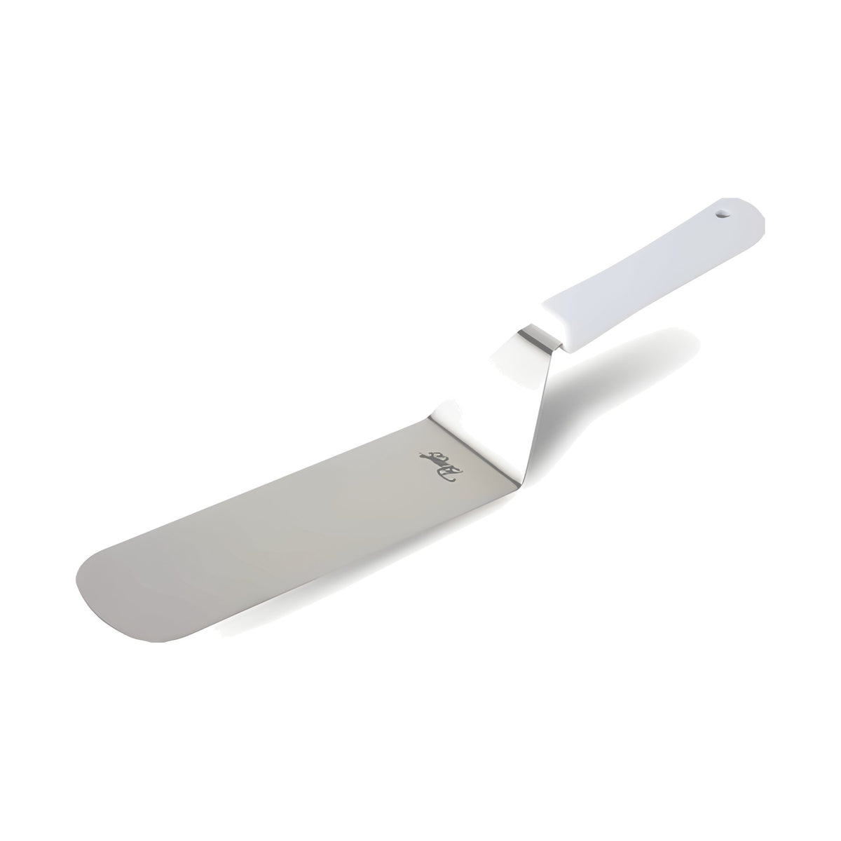 Volteador para Pizza 8" x 3" con Mango de Nylon Concassé Liso