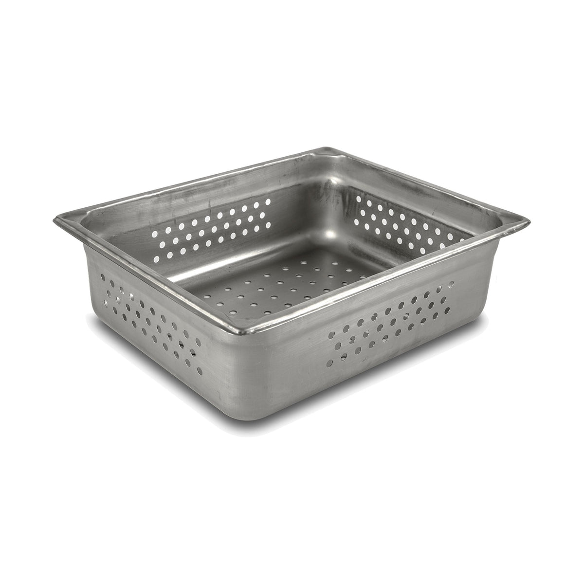 Inserto Medio Perforado de Acero Inoxidable Concassé 4"