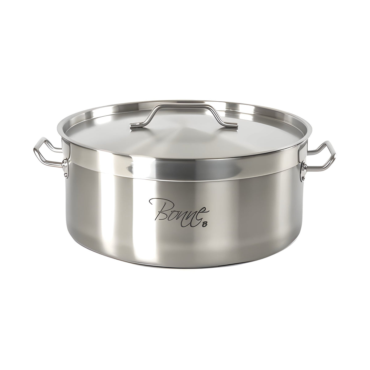 Budinera de Acero Inoxidable con Fondo Difusor y Tapa Concassé 10 L (14 cm x 33 cm)