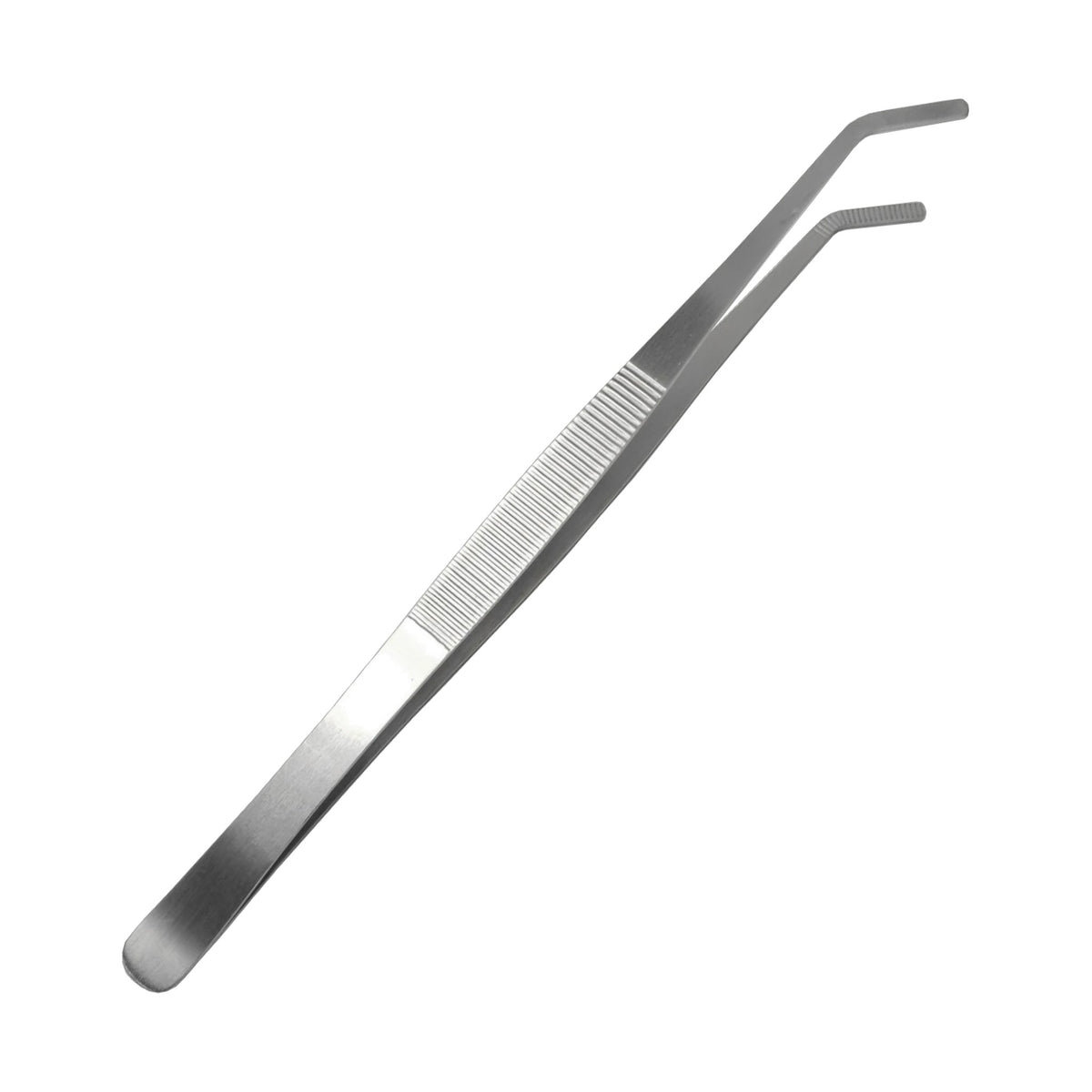 Pinza de Precisión y Decoración de Acero Inoxidable Concassé 10" Doblada