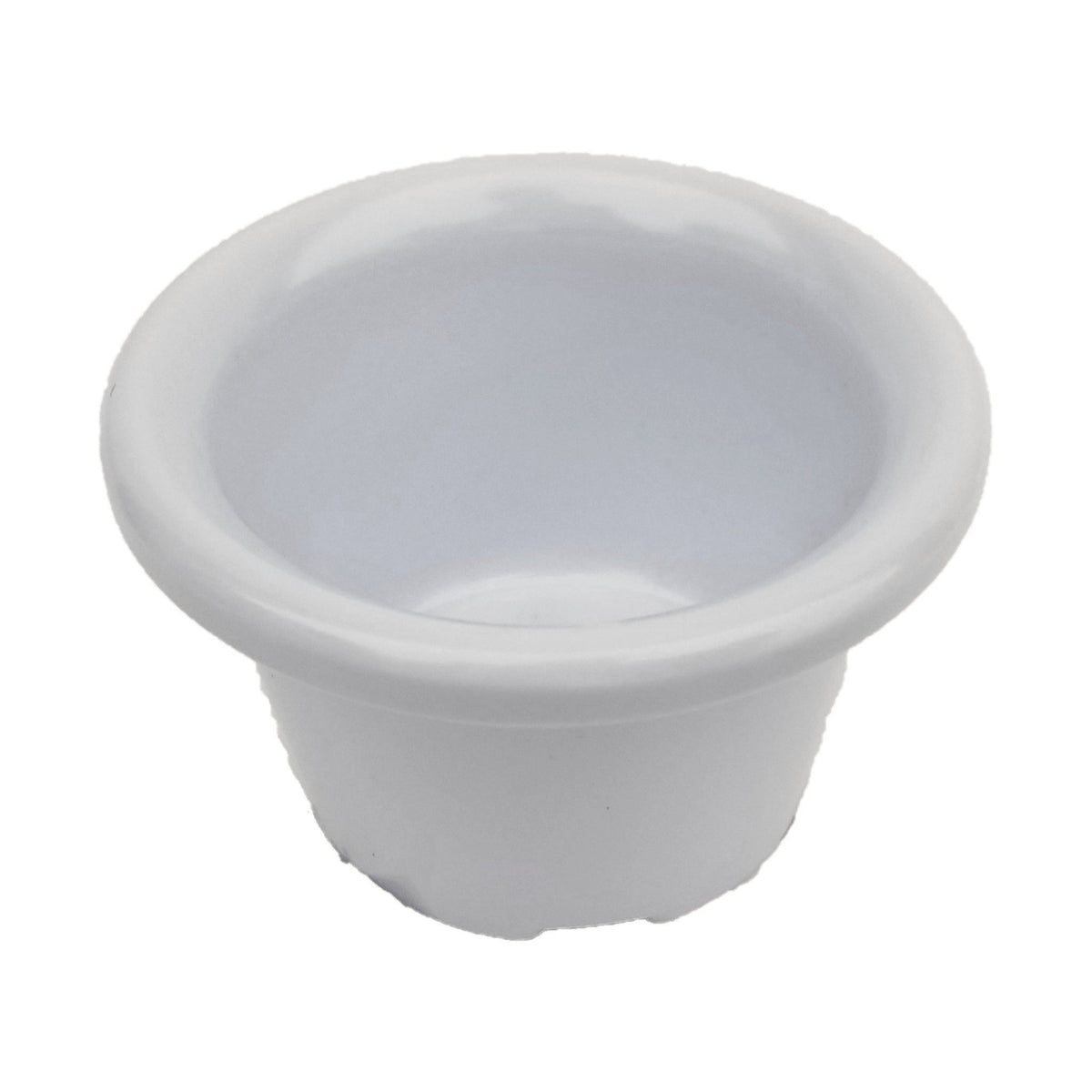 Copa Ramekin de Melamina Concassé 1.5 oz alto Blanco #Color_Blanco