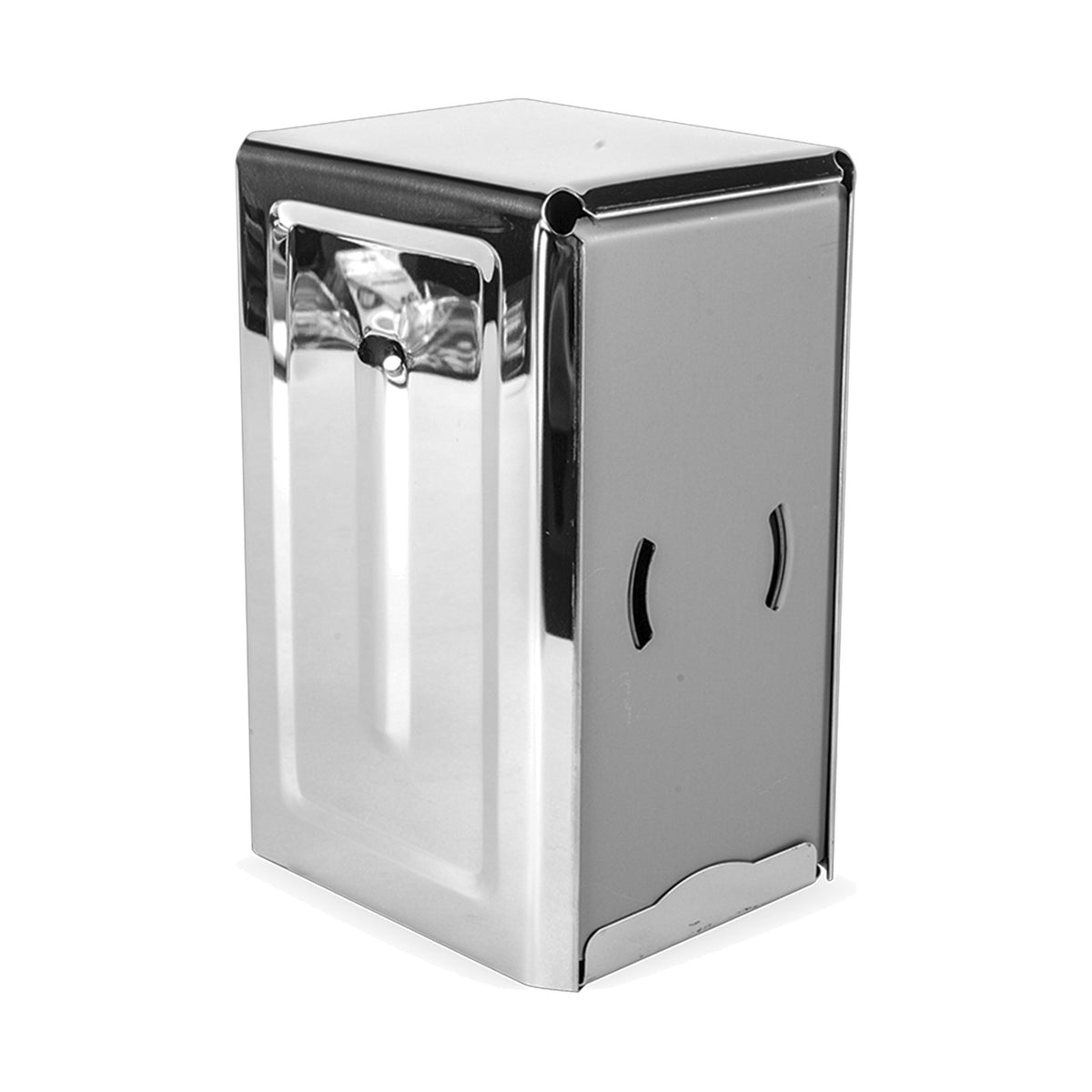 Servilletero Doble de Acero Inoxidable Concassé 8"