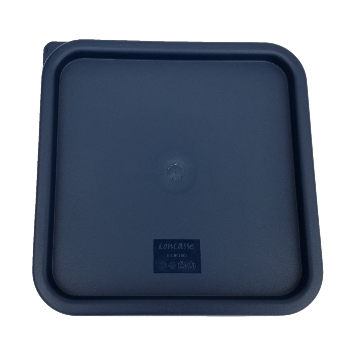 Tapa para Contenedor Cuadrado de Policarbonato Concassé 12 y 18 L (azul)