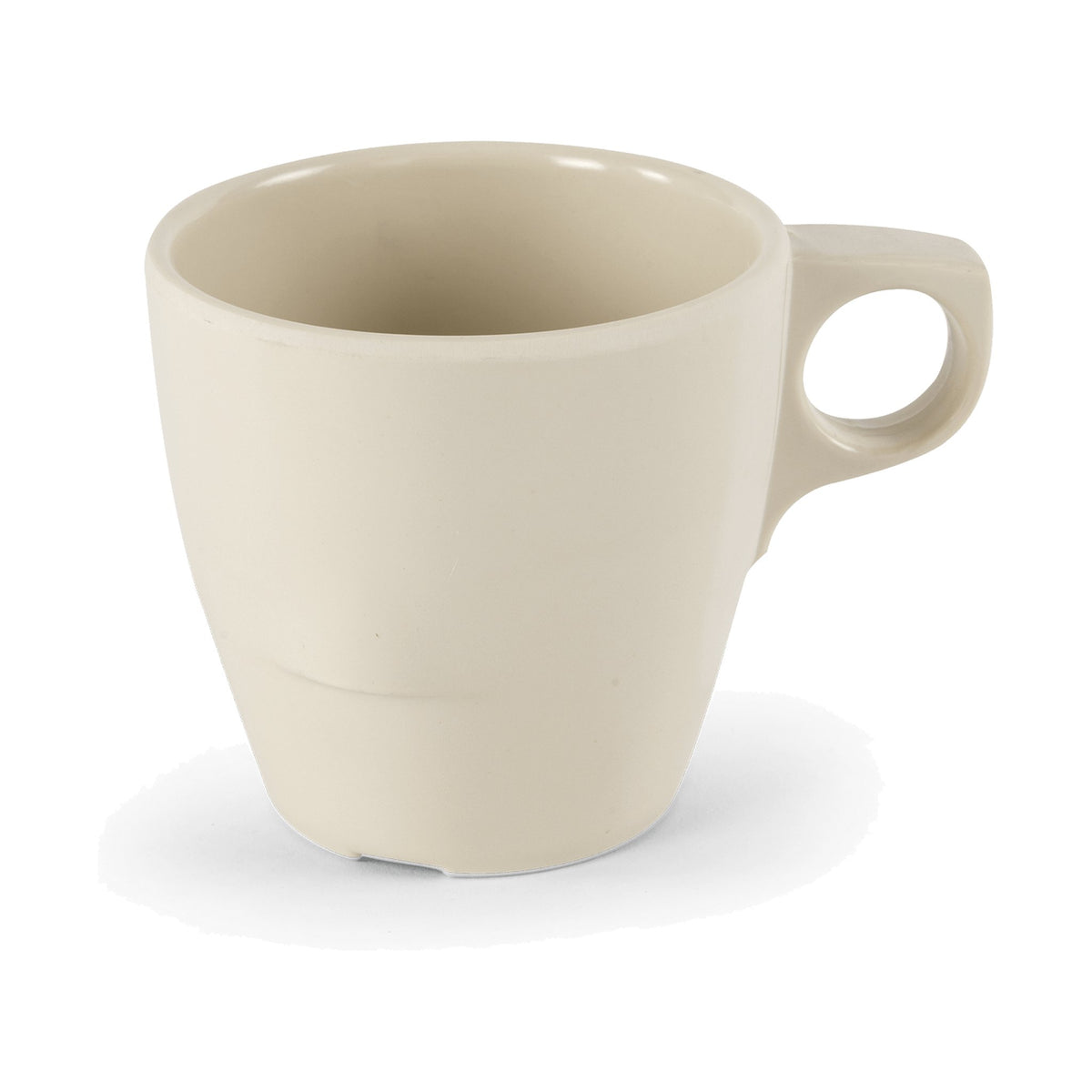 Taza Estibable de Melamina Concassé 227 ml (8 x 7.5 cm) Beige #Color_Beige