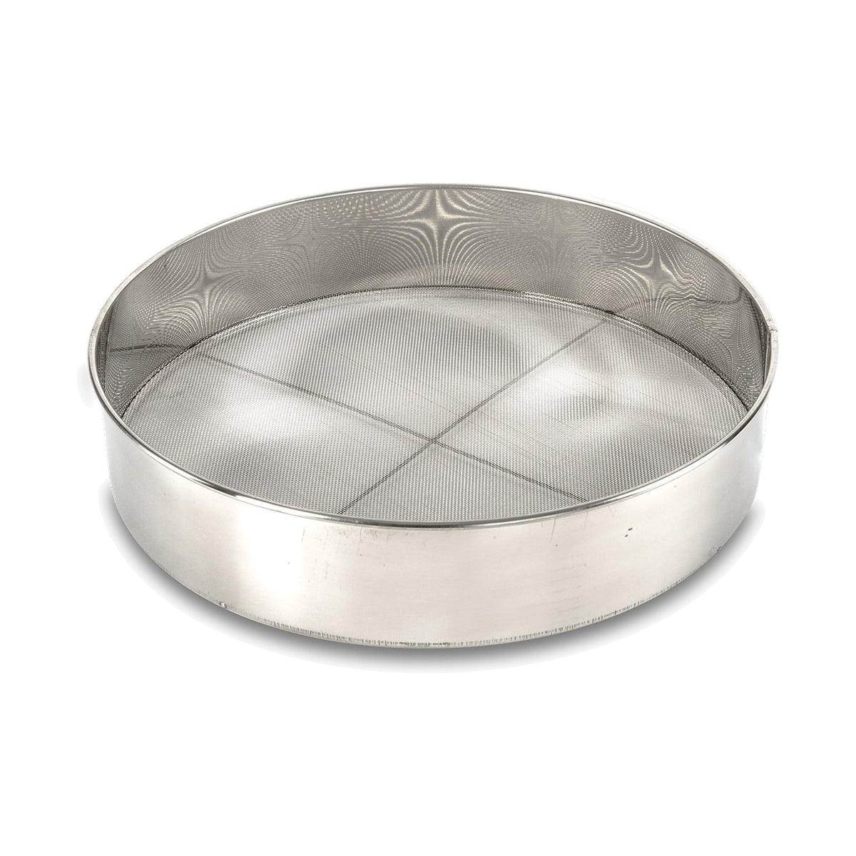 Cernidor para Harina de Acero Inoxidable Concassé 10"