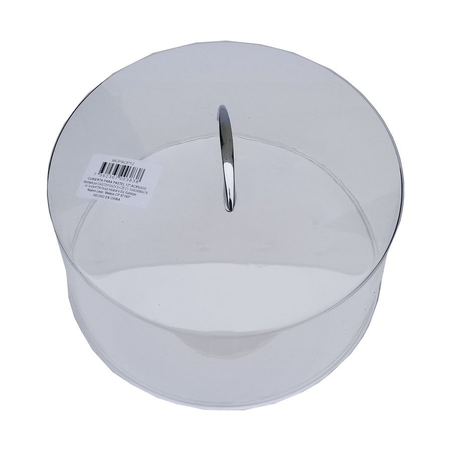 Cubierta para Pastel de Policarbonato 12" Concassé