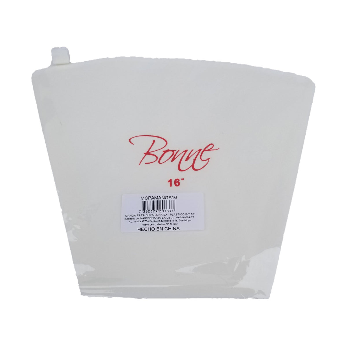 Manga para Duya de Lona Concassé 16"