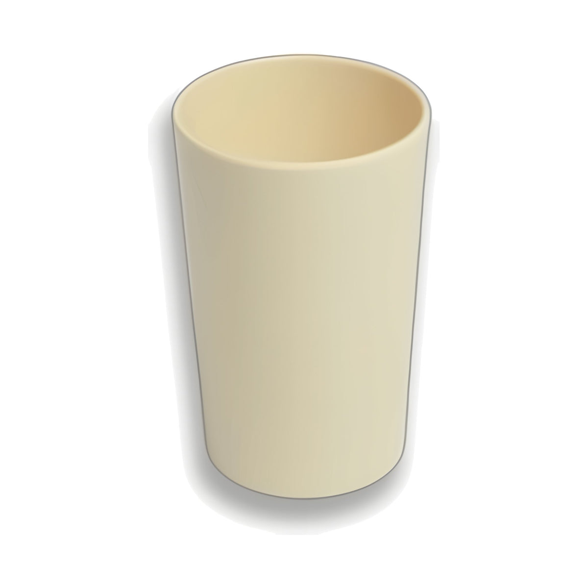 Vaso de Melamina Beige 7.5 x 11.5 cm Concassé