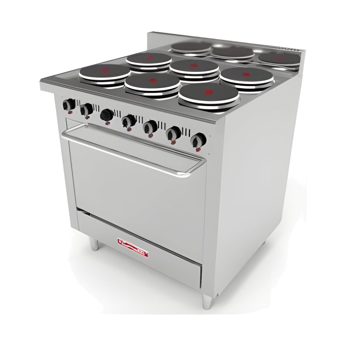 Estufa Eléctrica 6 Platos con Horno Coriat EC-6-HG-E Máster de Piso