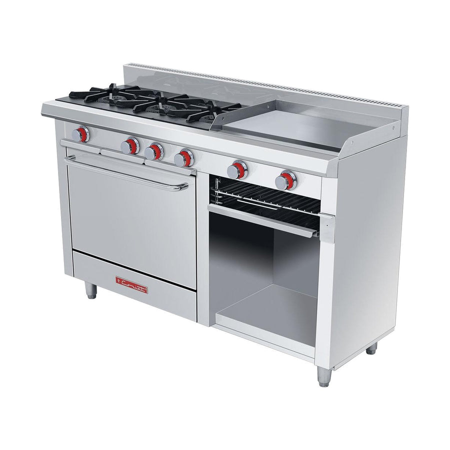 Estufa 3 Quemadores con Plancha y Horno Coriat EC-3-H-GRILL Petit de Piso