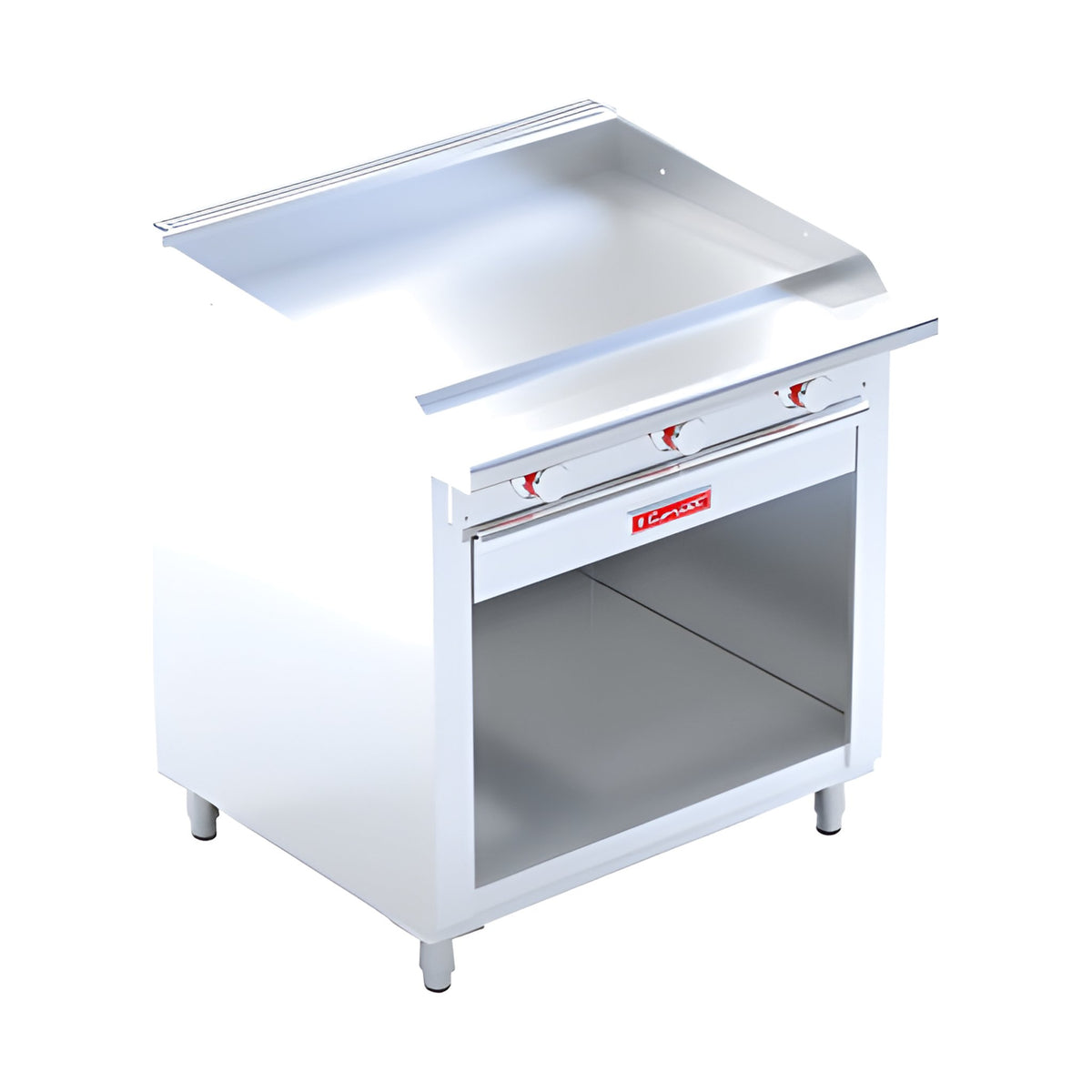 Plancha 3 Quemadores con Gabinete Coriat EC-GA-GRILL HD de Piso · vista 2