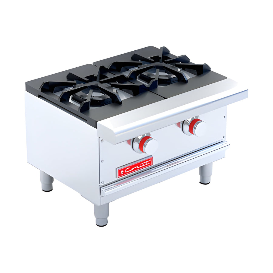 Parrilla 2 Quemadores Coriat PCH-2 HD de Mesa