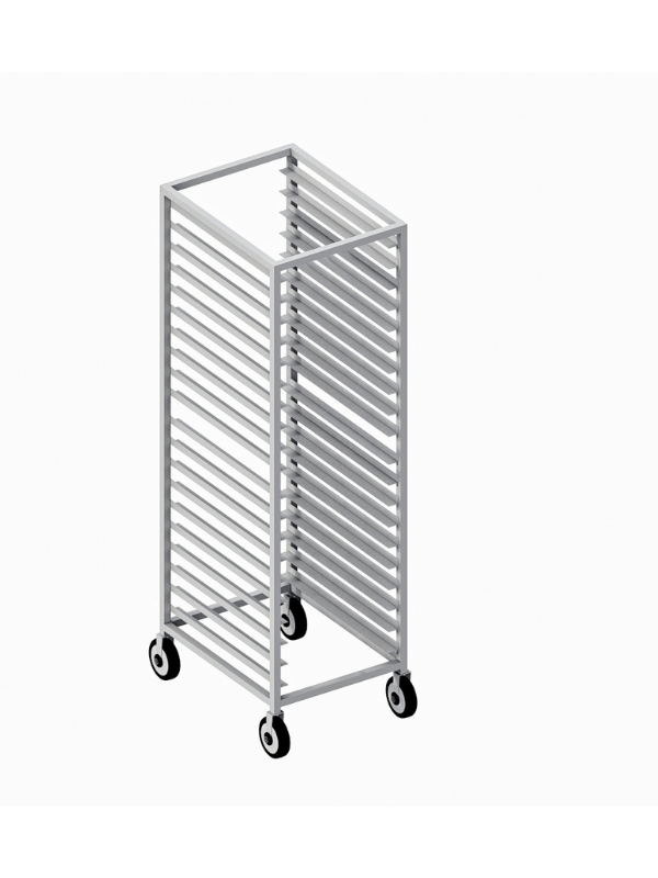 Carro Espiguero Para Charolas (50x65 x 180 cm) P-1
