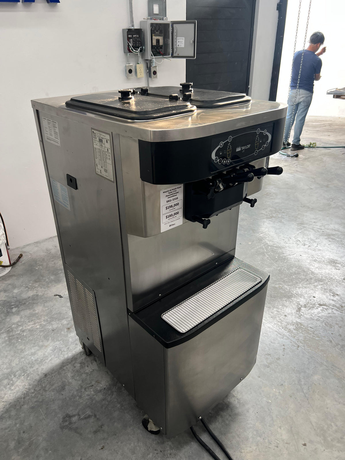 Máquina de Helado 2 Sabores Taylor C713-27 Monofásica (Reacondicionado)