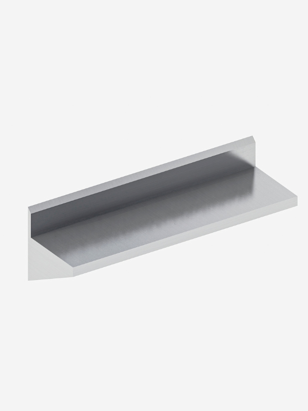 Repisa de Muro en Acero Inoxidable (200x30 x 20 cm) RDP-4