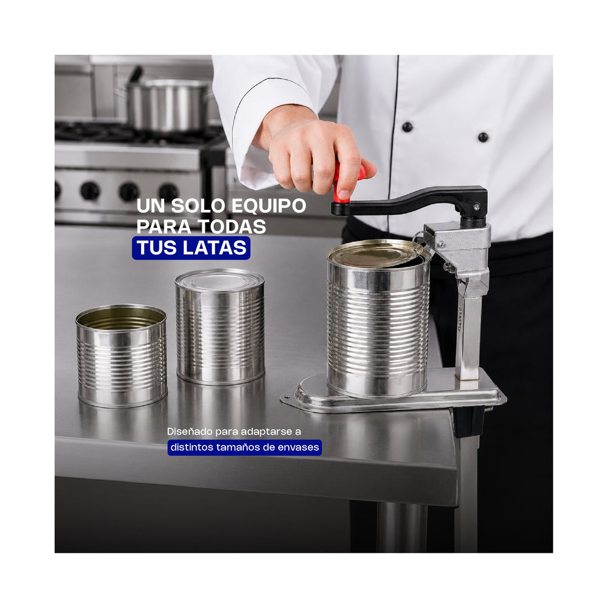 Abrelatas Industrial de 55 cm Caledonia ABRIN-55 · vista 4