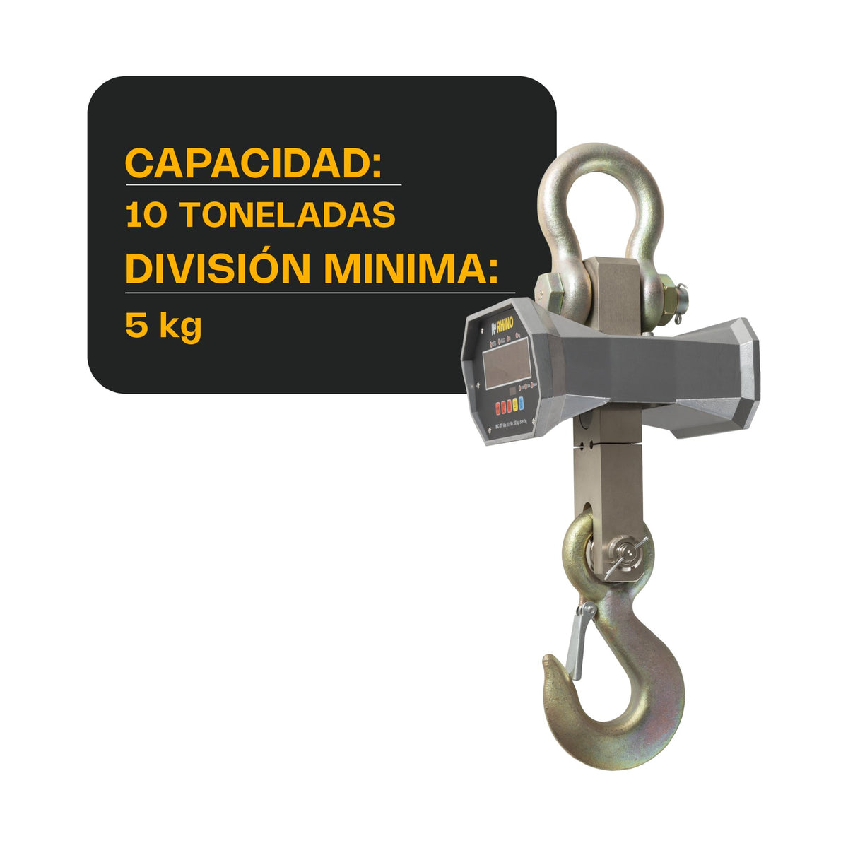 Báscula Electrónica Colgante 10,000 kg Rhino BAC-10T · vista 2