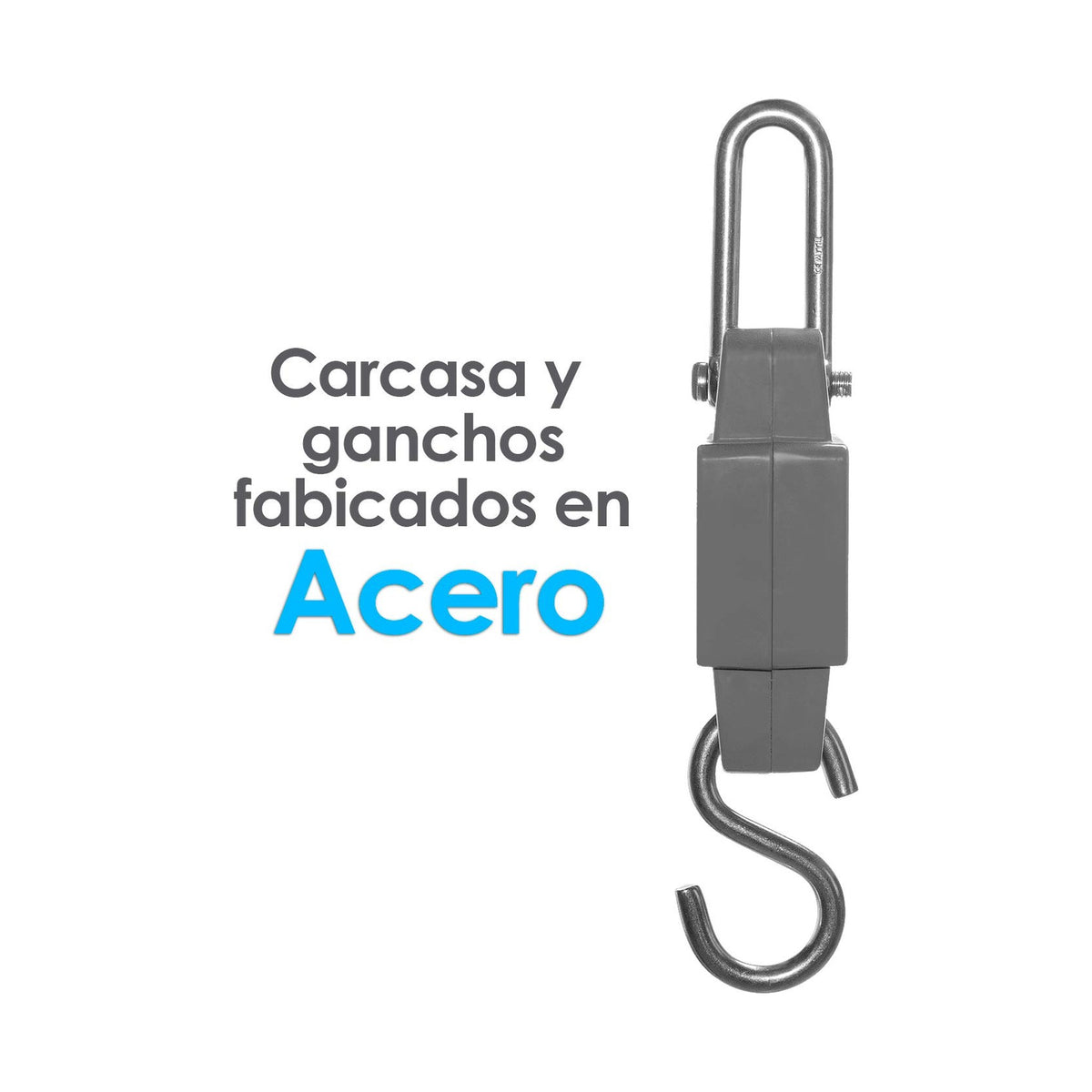 Báscula Electrónica Colgante 300 kg Rhino BAC-300 · vista 3