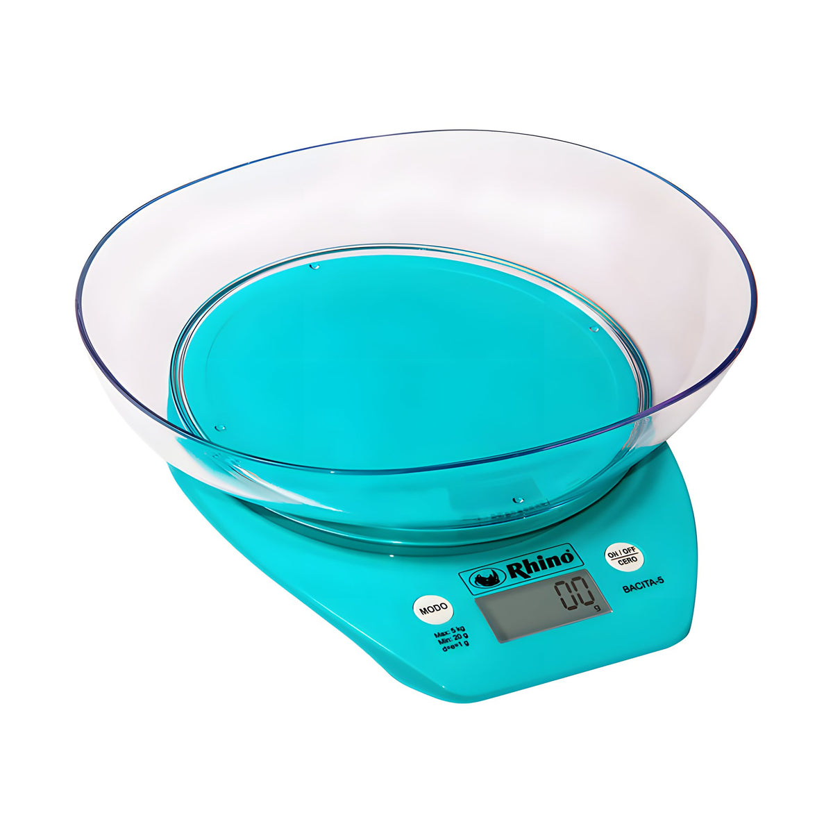 Báscula de Cocina con Tazón 5 kg Rhino BACITA-5 · vista 3