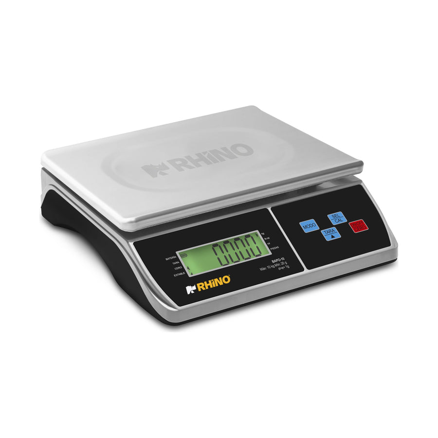 Báscula Electrónica Porcionadora 10 kg Rhino BAPO-10