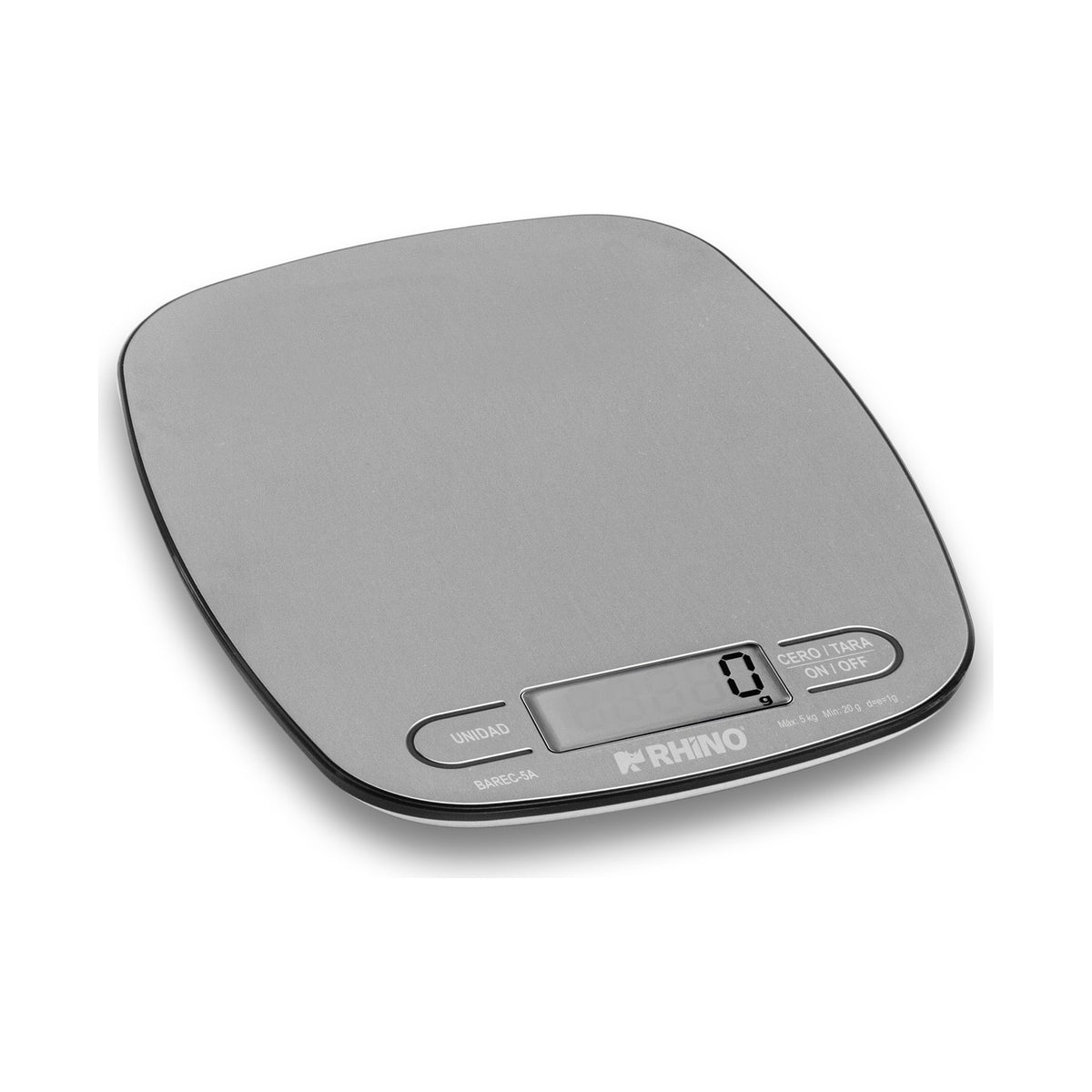 Báscula de Cocina 5 kg Rhino BAREC-5A