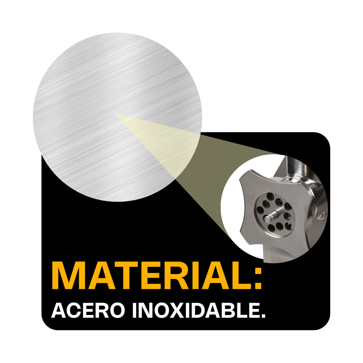 Cedazo de Acero Inoxidable para Molino Rhino · Molino 12 / 1/2" · vista 3