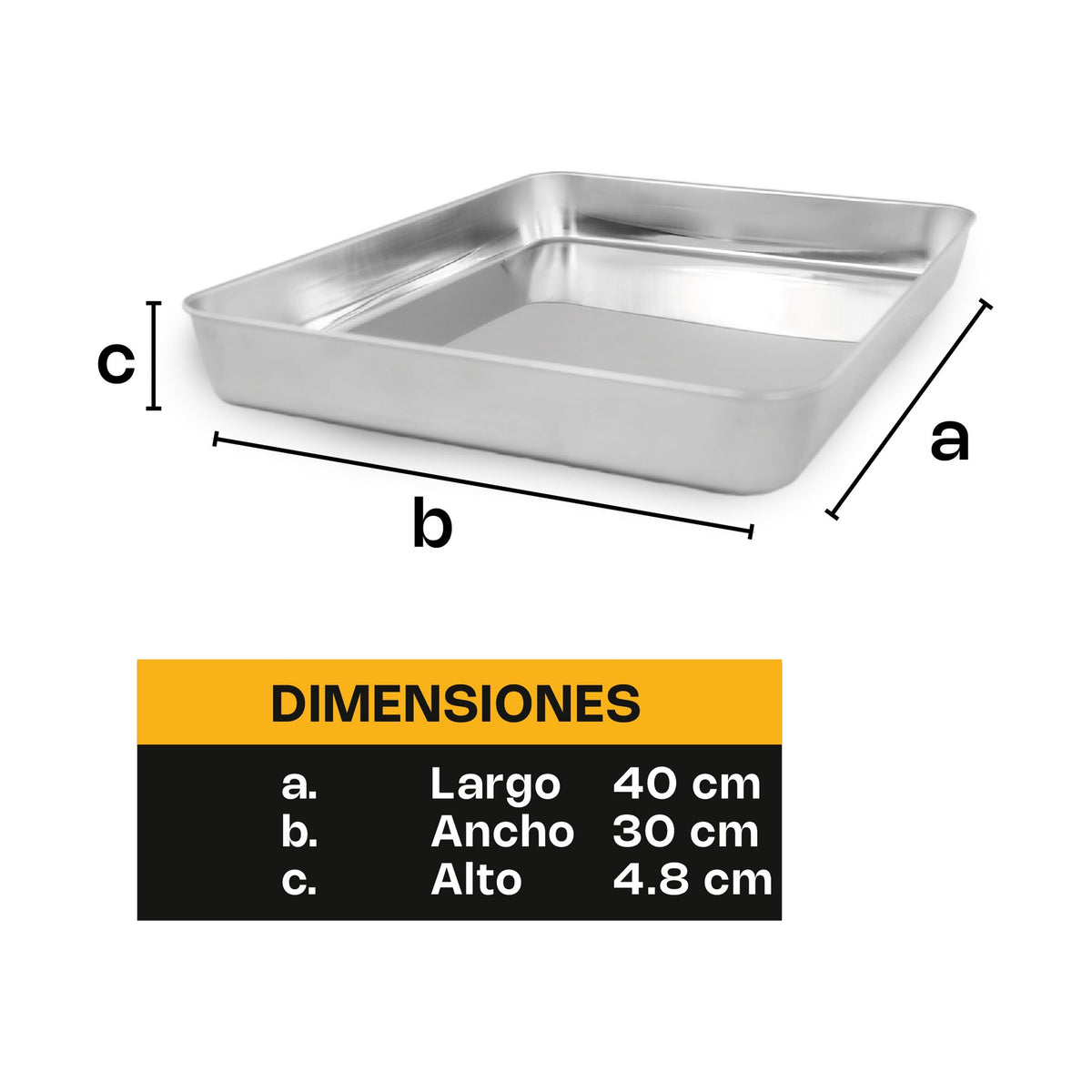 Charola Desmontable Rhino CHARO-1 · vista 4