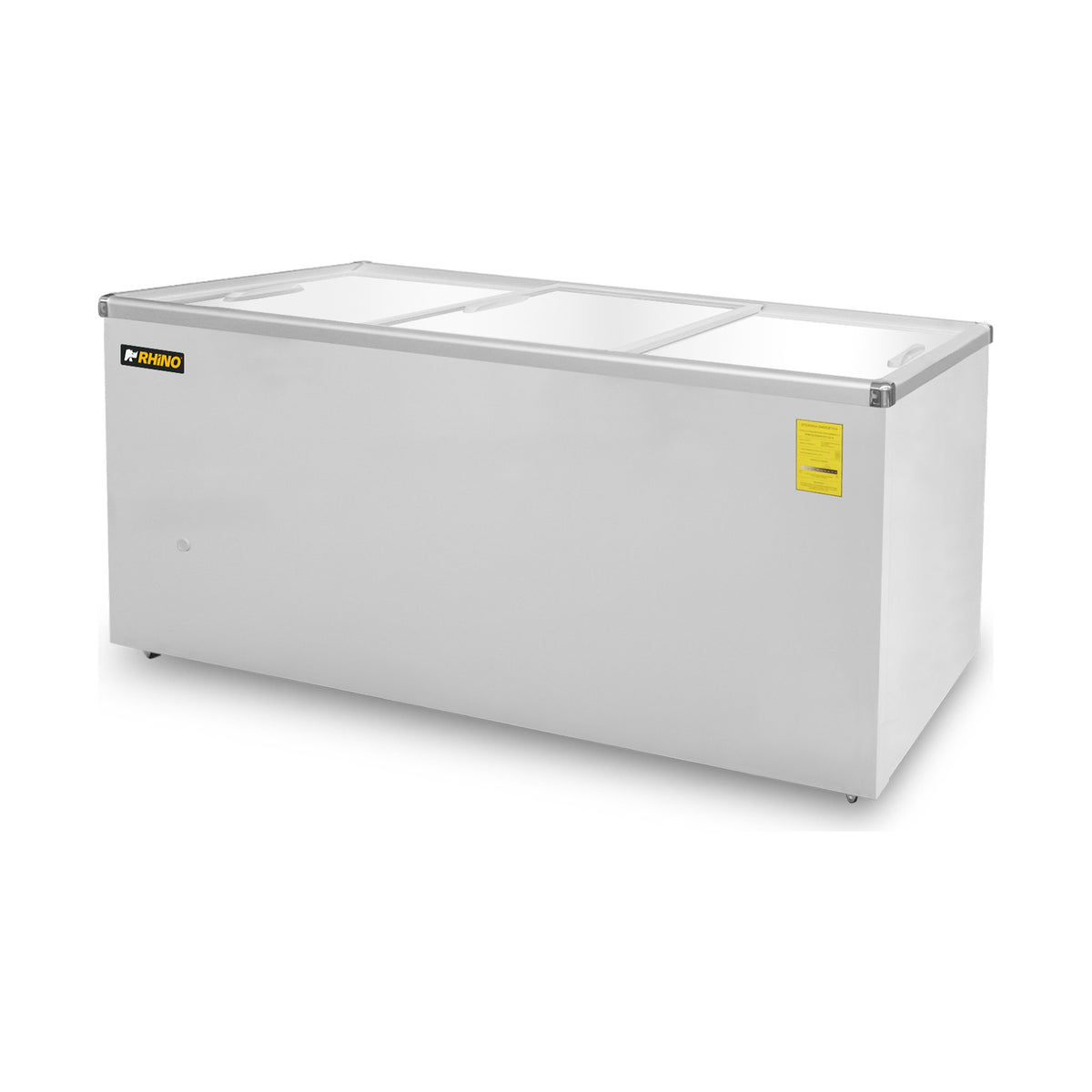 Congelador Tapa de Cristal Plano Rhino CONGECRI-12P
