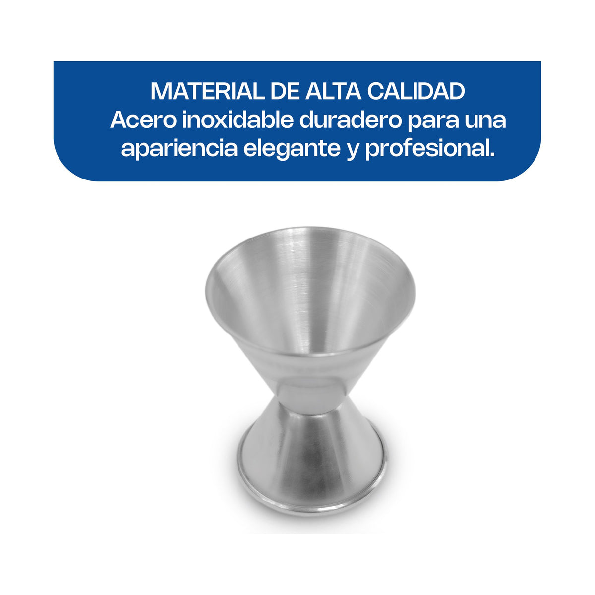 Medidor Doble para Bebidas 1 y 2 oz Caledonia JIG-2 · vista 3