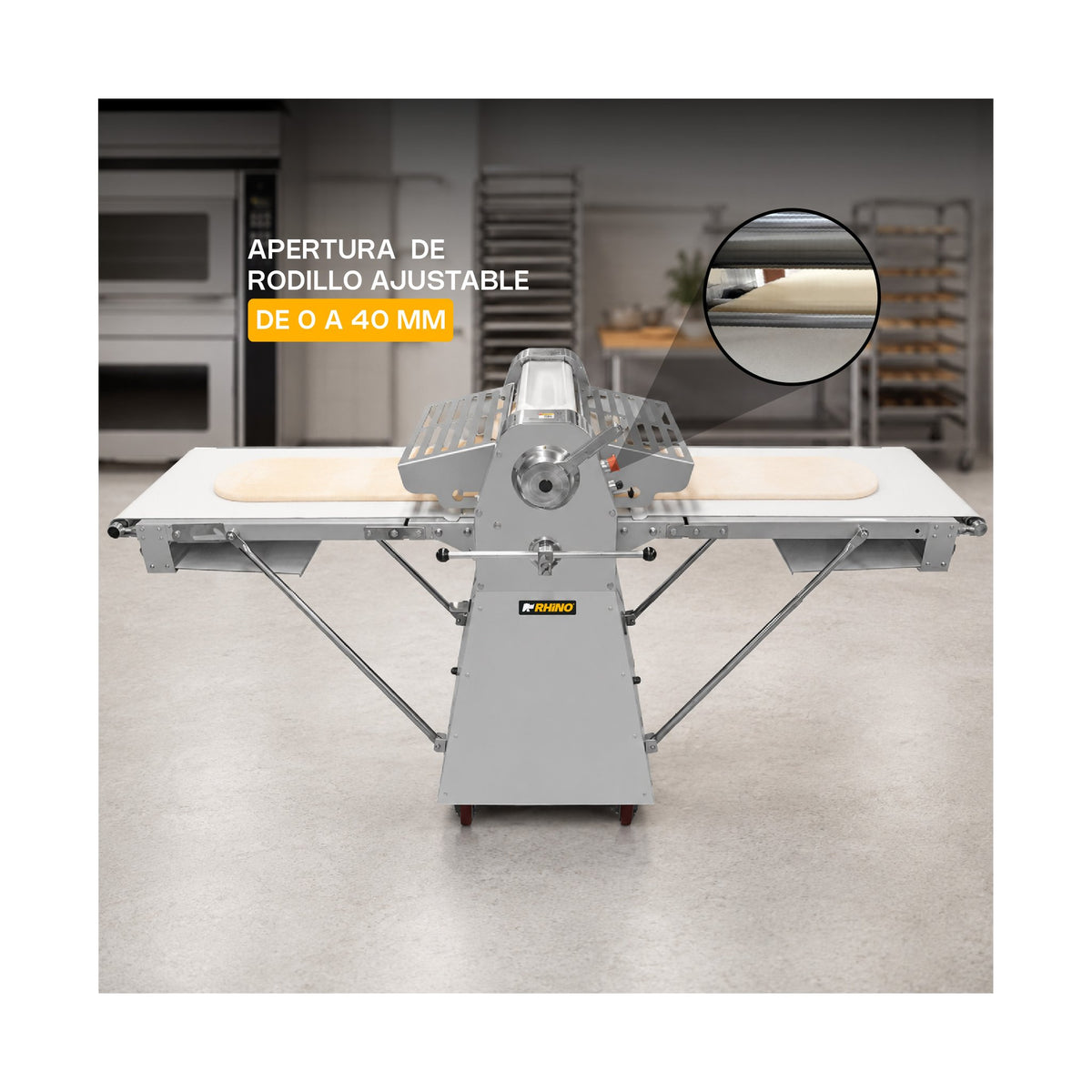 Laminadora de Piso con Bandas Reversibles Rhino LAMBA-274P · vista 3