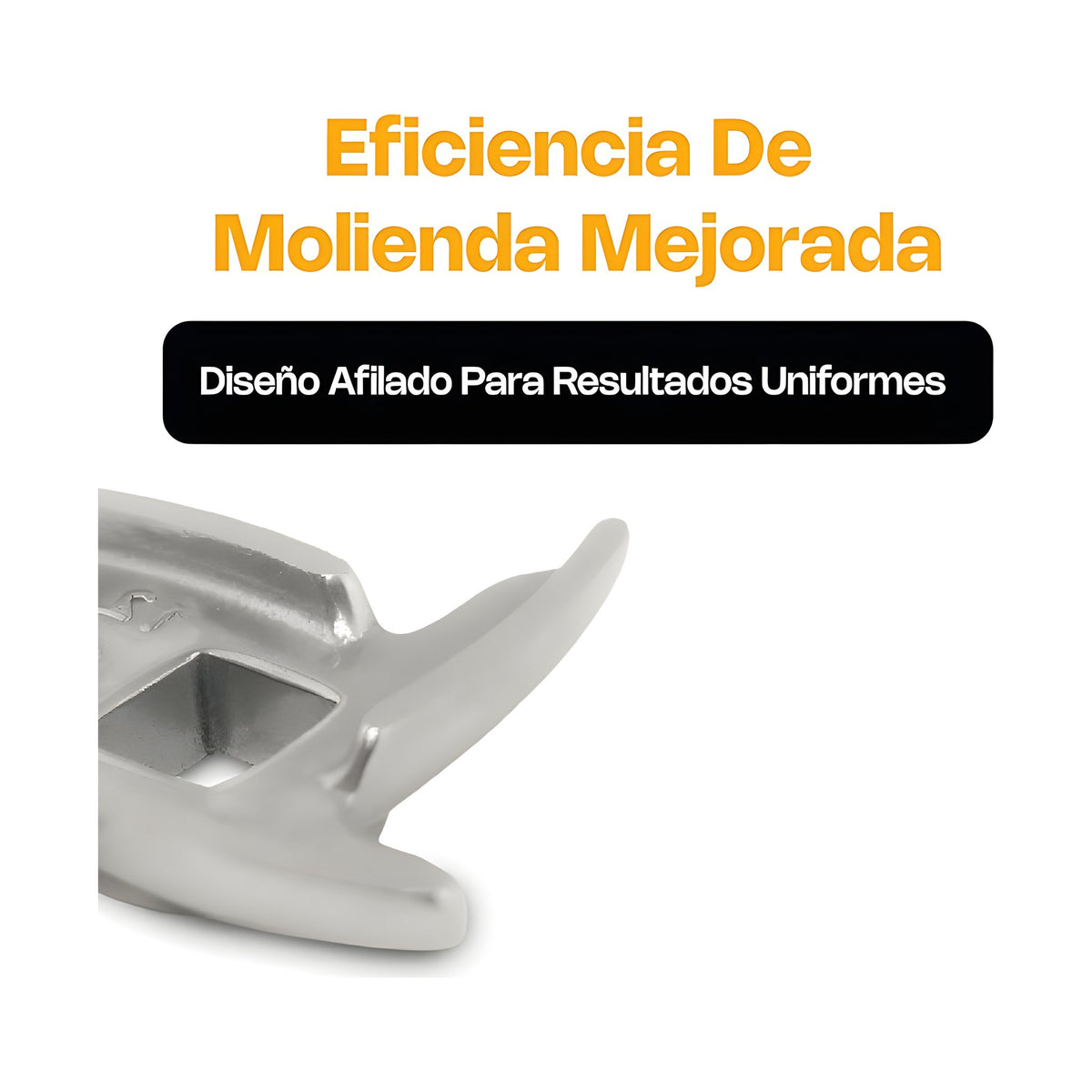 Navaja de Acero Inoxidable para Molino Rhino · Molino 12 · vista 3