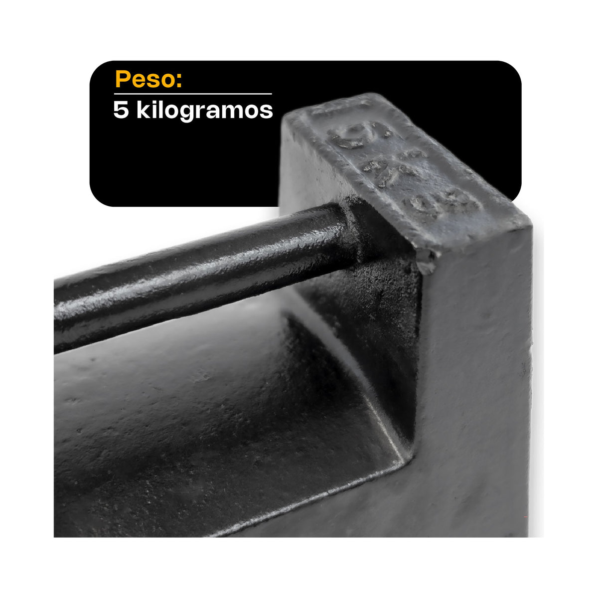 Pesa Patrón de Hierro Fundido Clase M1 Rhino · 5 kg / Estándar · vista 2
