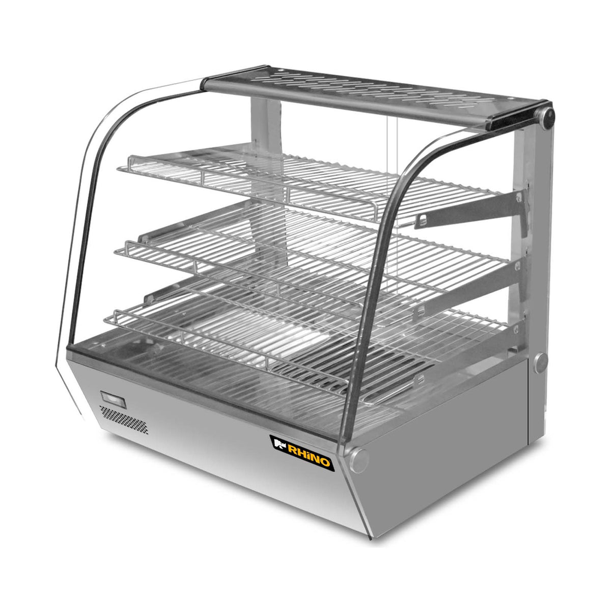 Vitrina Caliente sobre Mostrador 160L Rhino VICAMO-160L