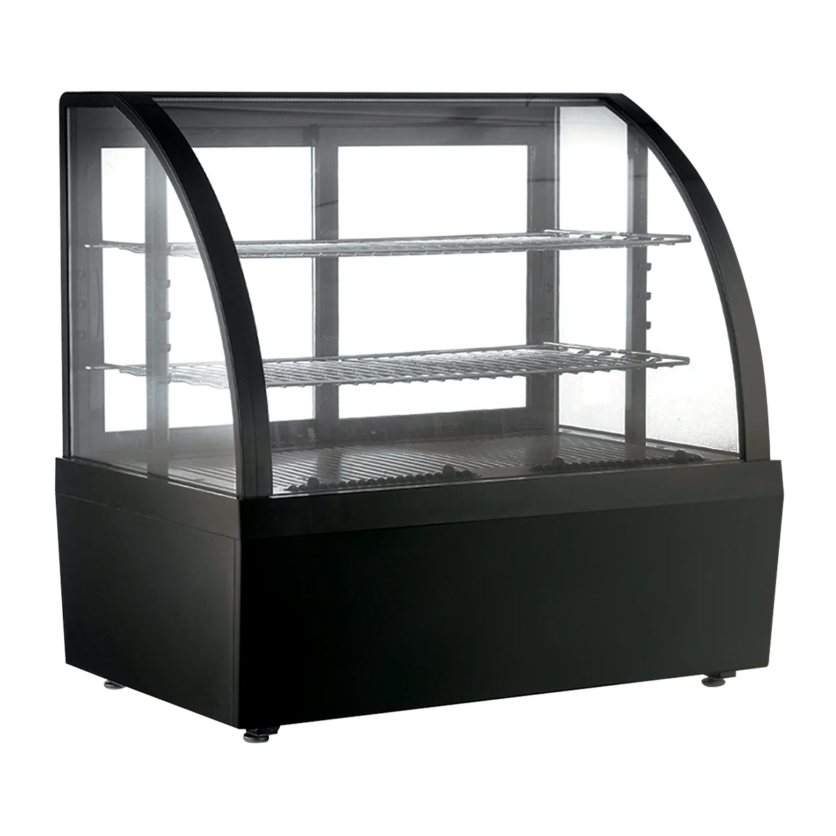 RTW-100L-3 MIGSA VITRINA REFRIGERADA CRISTAL CURVO CON SISTEMA ANTIEMPAÑANTE FRONTAL