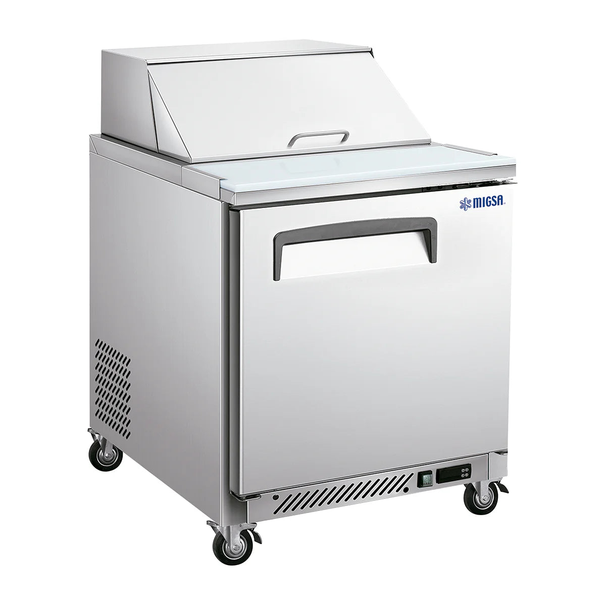 SCL-1 MIGSA MESA FRÍA PARA ENSALADAS DE 1 PUERTA TIPO AMERICANO DE 170 L