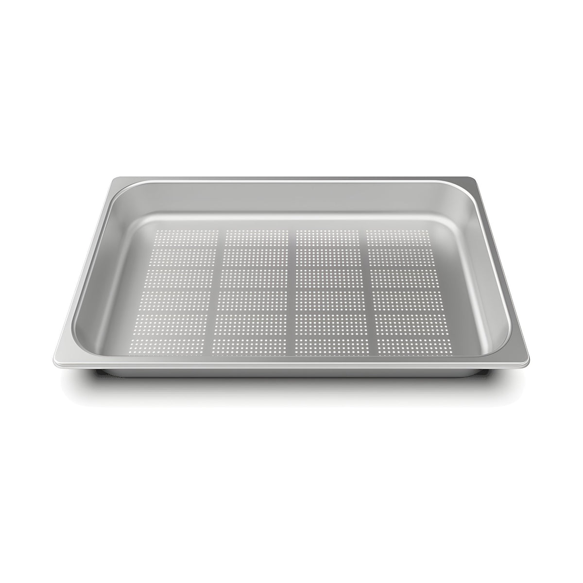 Charola Perforada de Acero Inoxidable GN 1/1 Unox Foro.Steel65 TG830