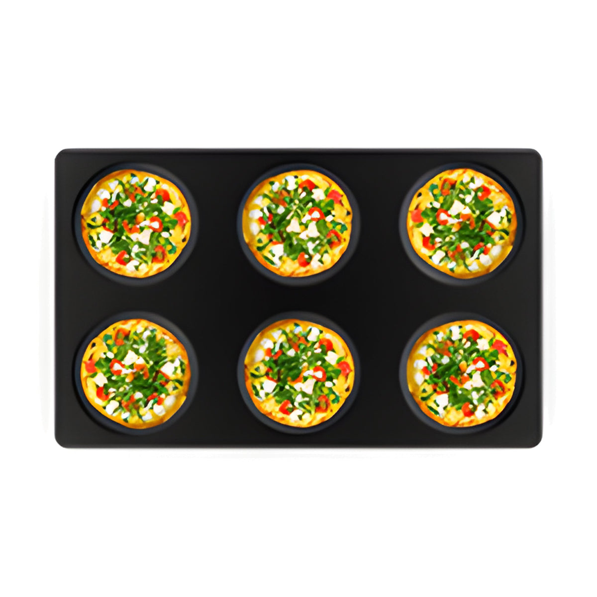 Charola de Aluminio Antiadherente para Huevos 6 Porciones GN 1/1 Unox Eggs 6x2 TG935 · vista 2