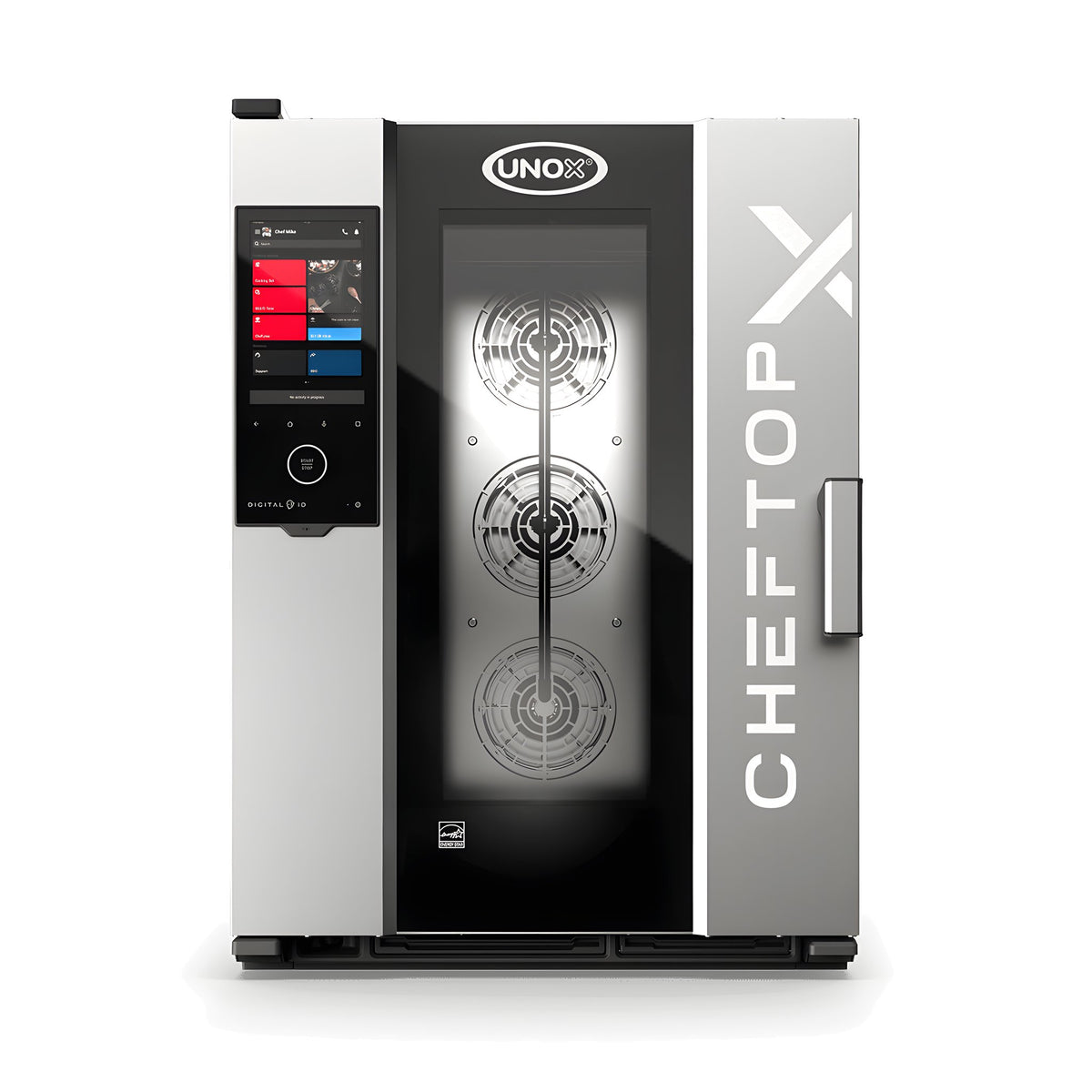 Horno Combi Eléctrico 10 Charolas GN 1/1 Unox Cheftop-X XEDA-1011-EXRS-CM