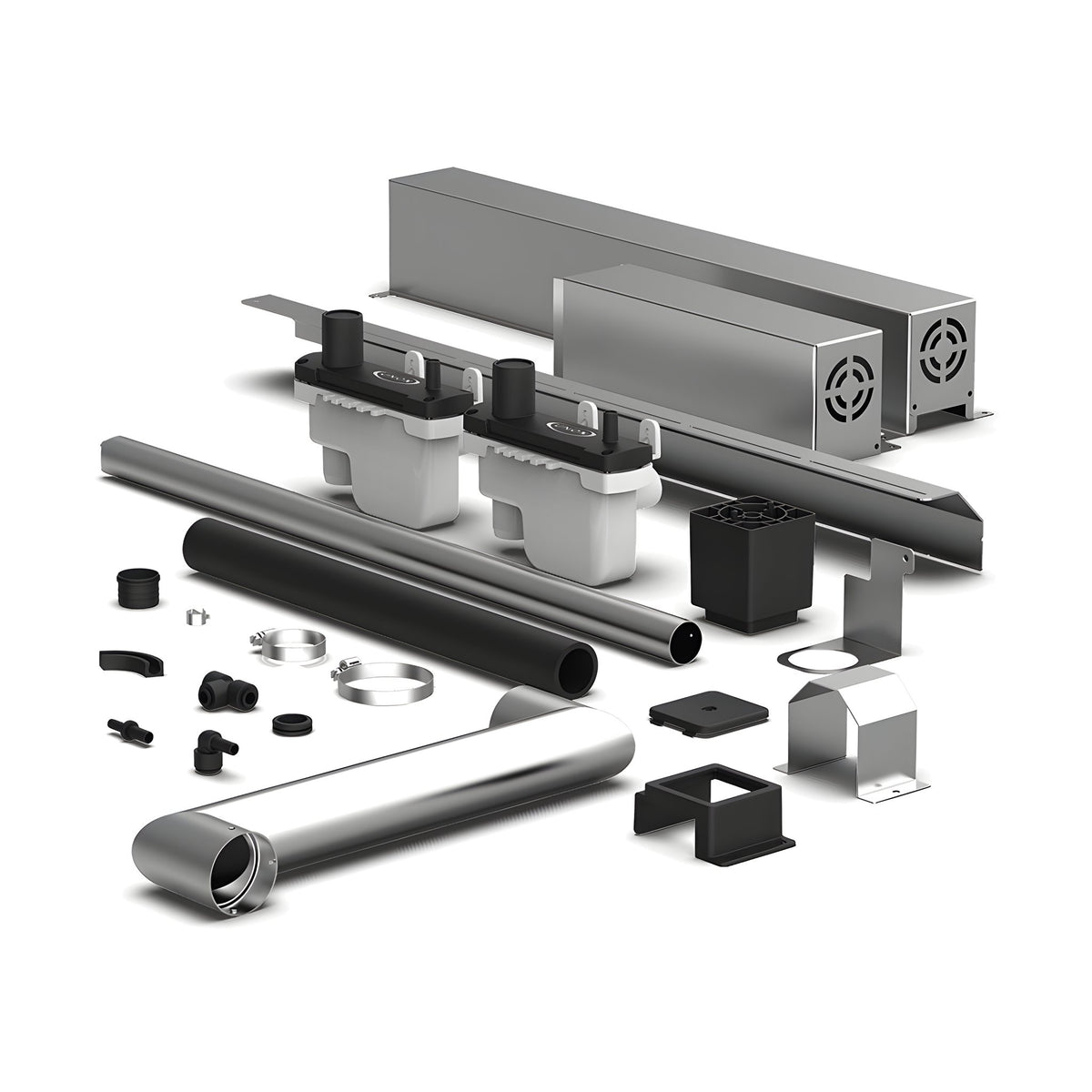 Kit de Superposición Horno de Gas con Cheftop de 7 Charolas Arriba Unox XEVQC-0711-G